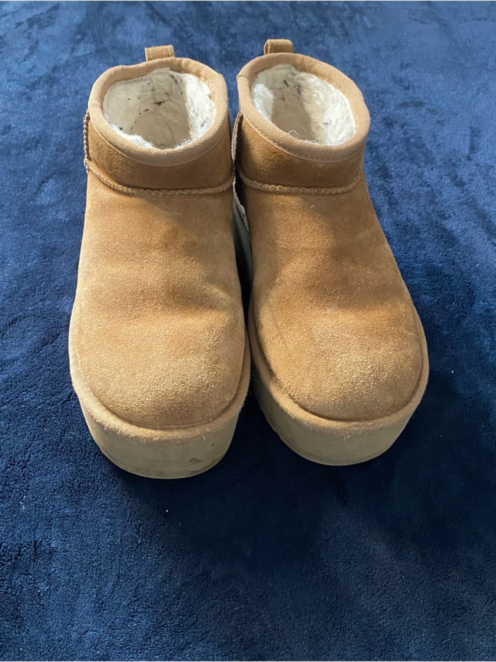 Ugg Tan Platform Shoes